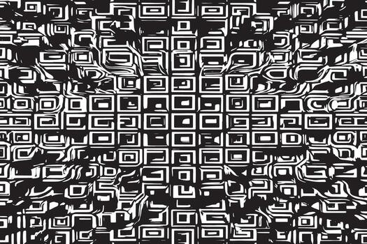 Abstract Overlay Design in High Resolution Monochrome vector