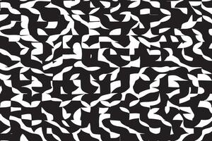 Intricate Black Texture on White Background vector