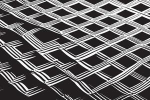 Black Abstract Lines on Clean White Texture vector