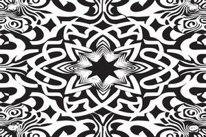 High Contrast Illusion Art in Monochrome for Background Overlays vector