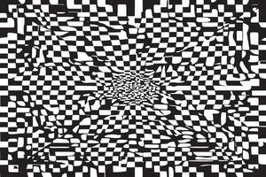 White Background with Bold Black Abstract Lines vector