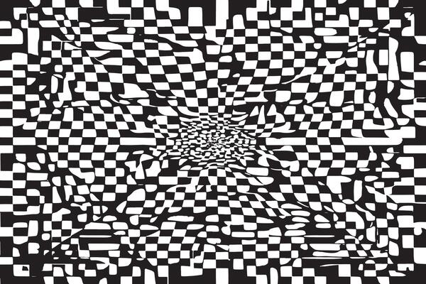White Background with Bold Black Abstract Lines