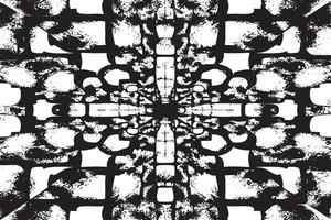 Abstract Black Texture on Monochrome Canvas vector
