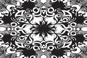Monochrome Optical Illusion Texture Design for Modern Overlays vector