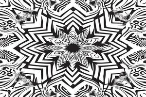 Monochrome Illusion Art Texture Overlay for Clean White Background vector