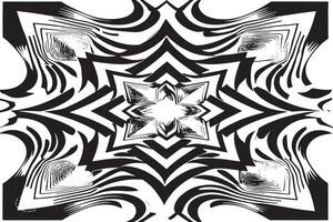 Minimalist Monochrome Illusion Art Texture for Clean Overlays vector