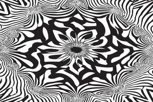 Creative Black and White Illusion Texture for Minimalist Overlays vector