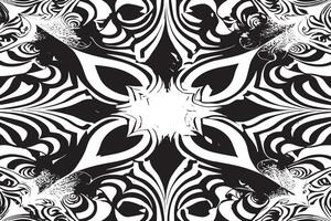 Monochrome Illusion Design for Artistic Overlay Textures vector