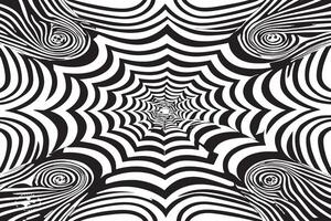 Artistic Monochrome Illusion Texture on Bright White Background vector