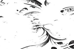 Elegant Black Texture on White Surface for Overlay Design vector