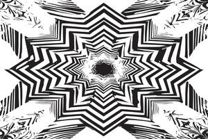 Minimal Black and White Texture with Illusion Effects vector