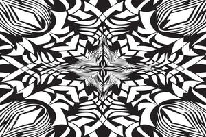 Clean Monochrome Illusion Art Texture for Design Elements vector