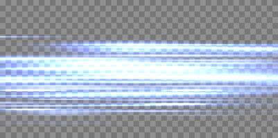 Speed rays, light neon flow, zoom in motion effect, blue glow speed lines, colorful light trails, perspective stripes vector