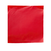Bright red napkin folded neatly for table setting and decor ideas png