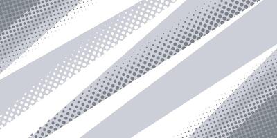 Monochrome stripes and halftone dots abstract background for wallpaper, design and web banner vector