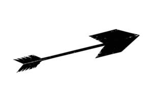 Minimalist Handdrawn Arrow Marker - Sketch Style Design for Creative and Modern Navigation Elements vector