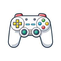 Minimalist Gamepad Illustration - Modern Gaming Controller Design for Interactive Art vector