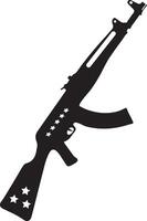 Gun Silhouette Design Ideas for Hunters and Shooting Enthusiasts vector