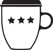 Unique Mug Icon Silhouettes to Enhance Your Portfolio vector