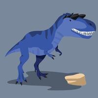 Albertosaurus Carnivore Medium-sized predator, relative of T. Rex vector