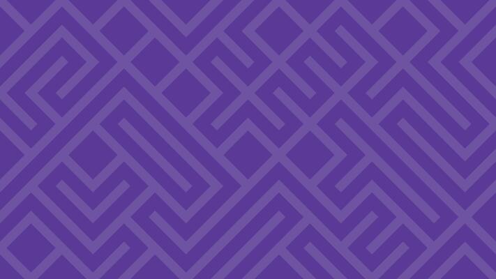 Purple Geometric Line Pattern Background with Abstract Maze Design