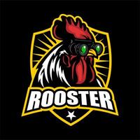 Simple and elegant Rooster designs vector