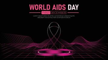 World Aids Day, A Call to Action for Everyone vector