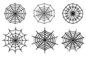 Spider web icon, spider web design art illustration. vector