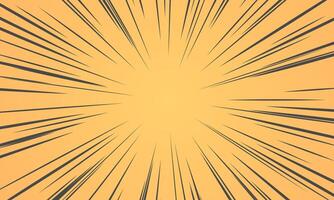 yellow pop art comic sunburst pattern background design vector