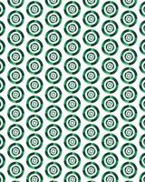 Green circle pattern vector