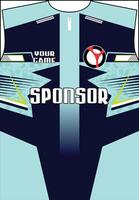 Trendsetting T-Shirt Design Concepts for Branding, ice blue and black vector