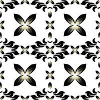 seamless flowers pattern for fabric vector