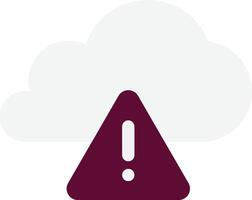 Cloud Storage Alert vector