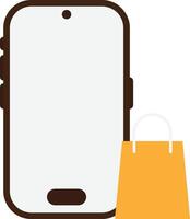 Mobile Shopping Store vector