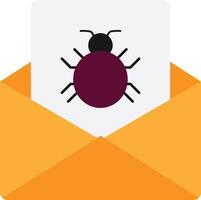 Spam Email Message vector