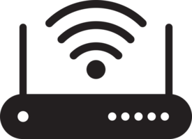wireless router repeater icon for graphic design, logo, web site, social media, mobile app, ui illustration png