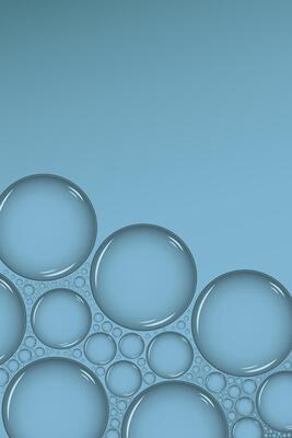 Clear water drops border. Bubble Drop frame banner. Waterdrops liquid border or frame