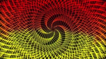 Geometric star shape in motion for use as a background video