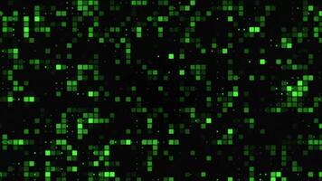 Green matrix pattern for use as a background video