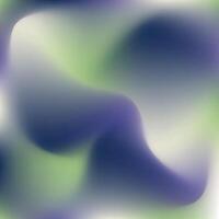 A green and blue abstract background with a wavy shape vector