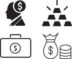Versatile Finance Vectors for Web and Print Use
