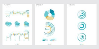 Abstract elements business charts. Abstract illustration. vector
