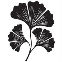 Living Fossil Ginkgo Patterns vector