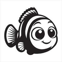 Nemo A Tiny Fish with Big Dreams vector