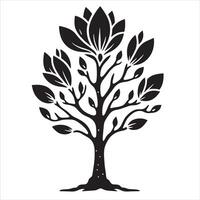 Bloom Where Your e Planted Magnolia Style vector