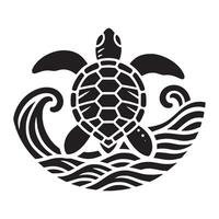 Ocean s Grace The Turtle and the Wave vector