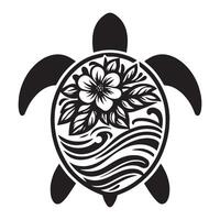 Sea Harmony Turtle and Tide vector