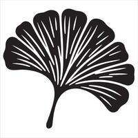 Symmetry in Motion Ginkgo Form vector