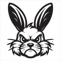 Angry Bunny A Tale of Rage vector