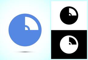 WIFI Icon Design Illustration, Wireless and WIFI Sign vector